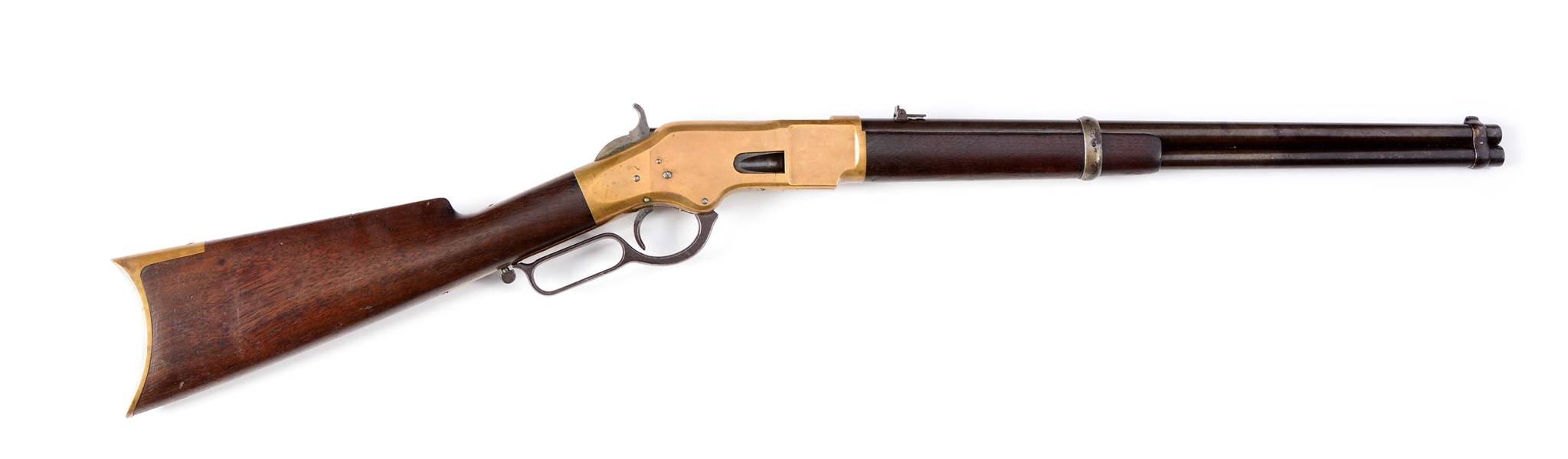 (A) WINCHESTER MODEL 1866 LEVER ACTION RIFLE (1870/71).