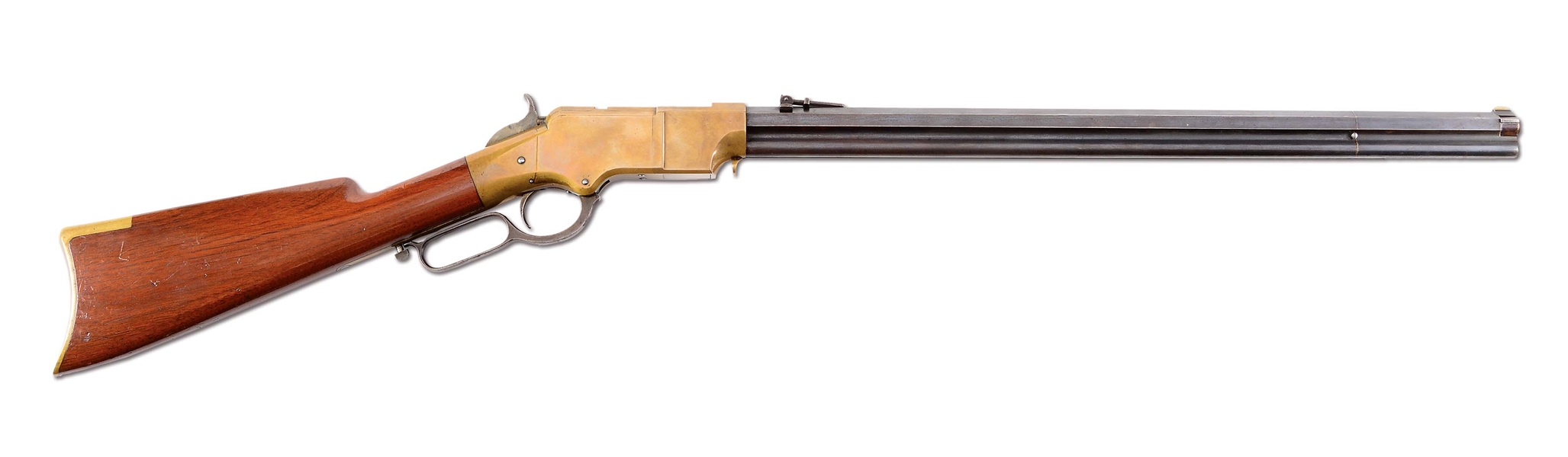 (A) MAGNIFICENT NEW HAVEN ARMS MODEL 1860 HENRY LEVER ACTION RIFLE (1862).