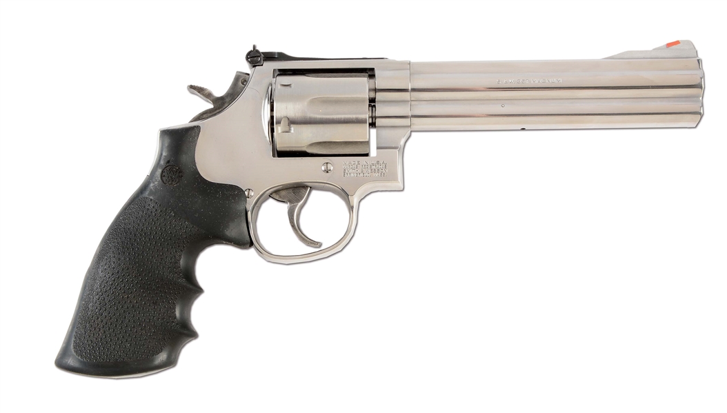 (M) CASED SMITH & WESSON 686-4 .357 MAGNUM DOUBLE ACTION REVOLVER.