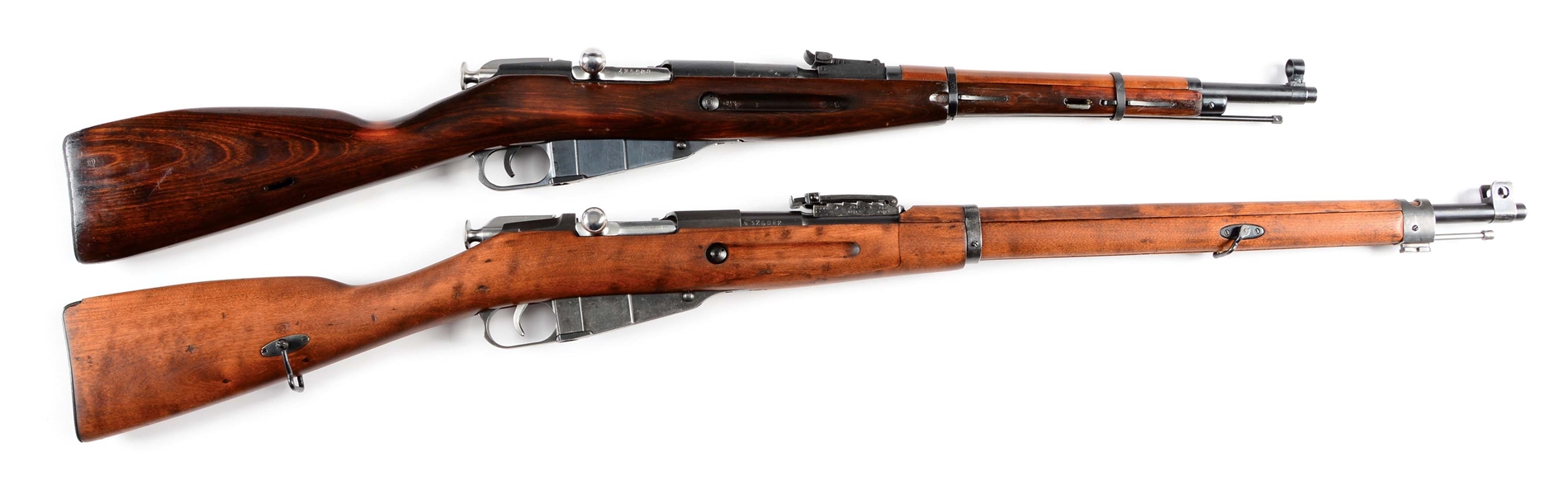 (C) LOT OF 2: IZHEVSK M38 RIFLE WITH BOX AND ACCESSORIES, AND SAKO M28 RIFLE.