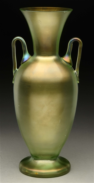 LOETZ OLYMPIA HANDLED VASE.