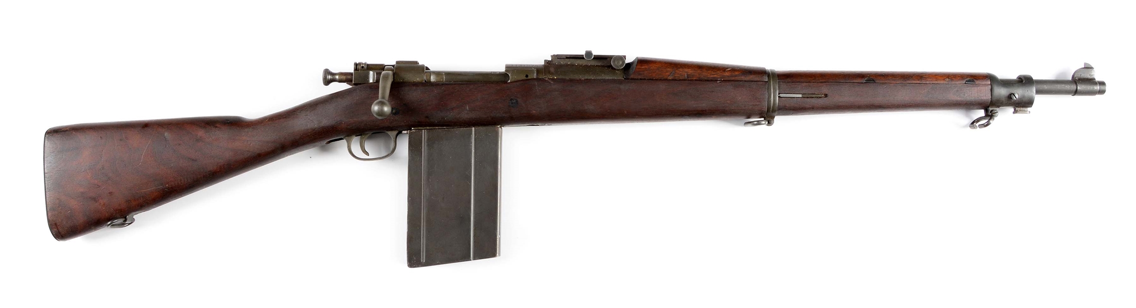(C) U.S. SPRINGFIELD ARMORY MODEL 1903 MK I RIFLE WITH EXTENDED MAGAZINE (1919).
