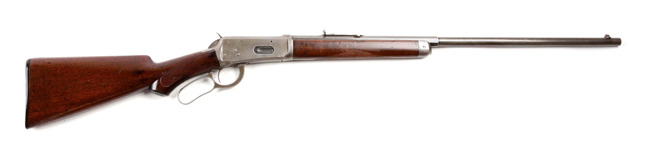 (C) WINCHESTER MODEL 1894 DELUXE LEVER ACTION RIFLE.
