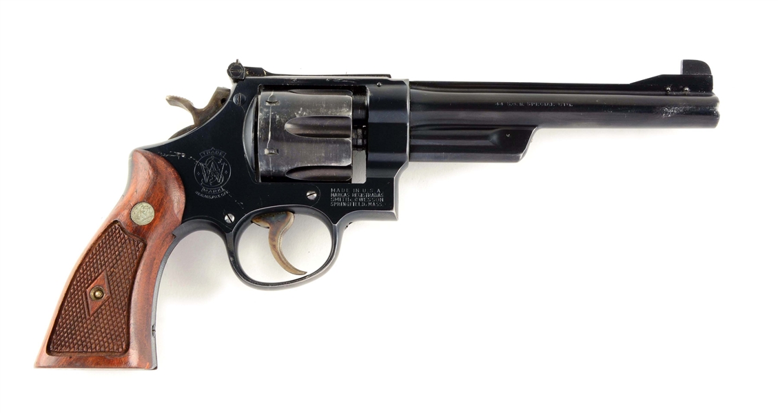 (C) SMITH & WESSON .44 MODEL 1950 TARGET REVOLVER.