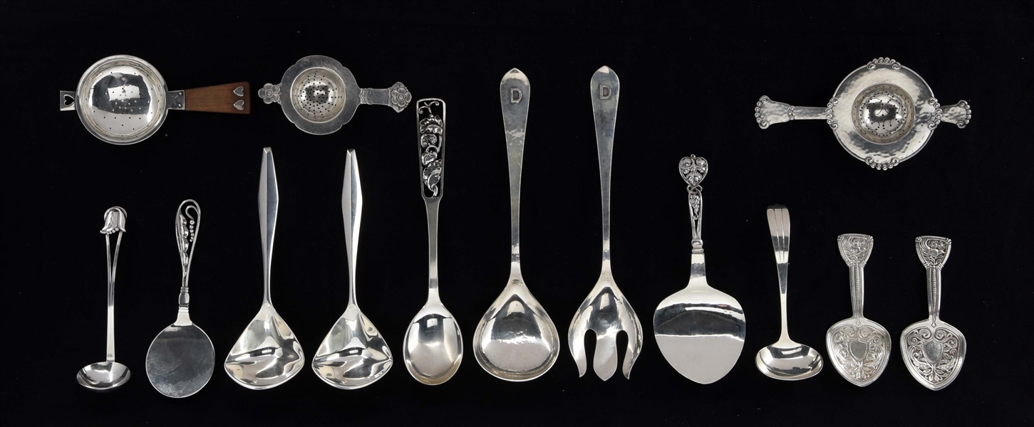 A GROUP OF MODERN STERLING. 