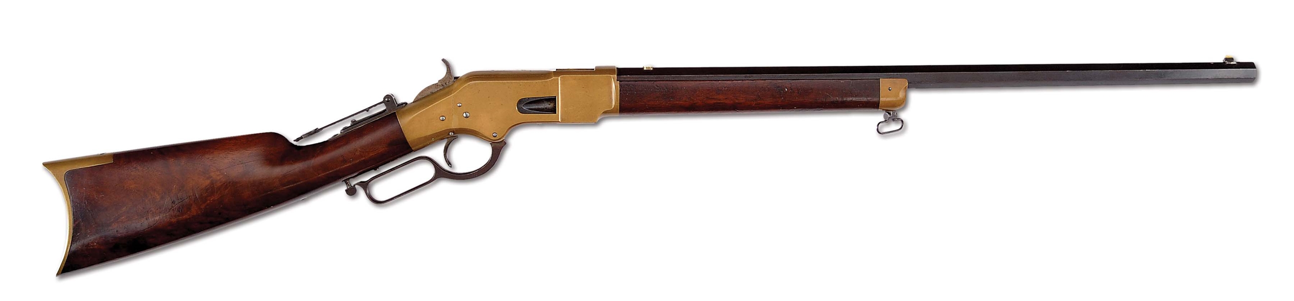 (A) OUTSTANDING WINCHESTER MODEL 1866 RIFLE EQUIPPED WITH CHEEK PIECE (1870/71).