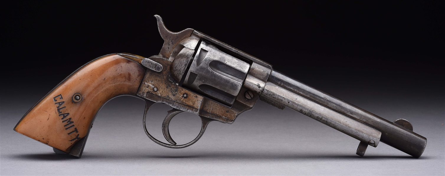 (A) COLT 1873 TYPE REVOLVER DOCUMENTED TO 3 MAJOR WESTERN MOTION PICTURES INCLUDING "SHANE".
