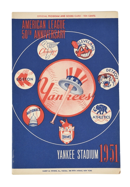 REAL MICKEY MANTLE FIRST GAME PROGRAM.