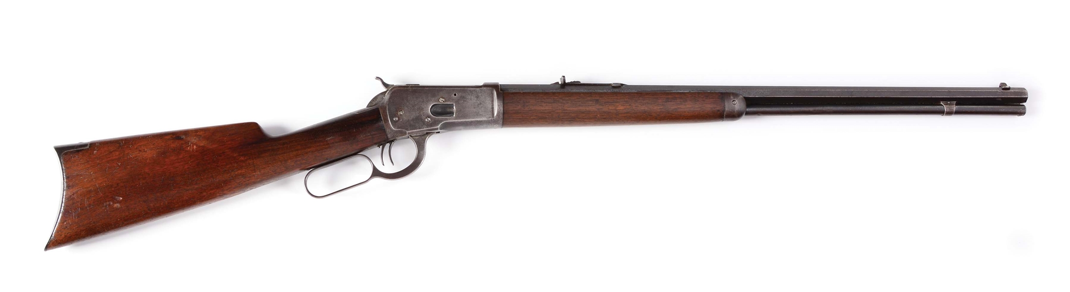 (C) WINCHESTER MODEL 1892 LEVER ACTION RIFLE (1912).