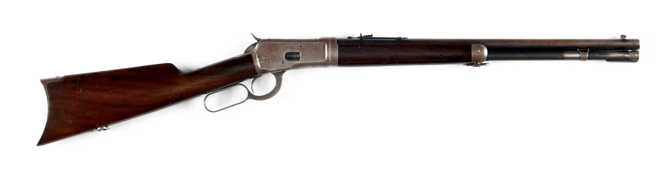 (C) SPECIAL ORDER WINCHESTER MODEL 1892 TAKEDOWN LEVER ACTION SHORT RIFLE (1918).