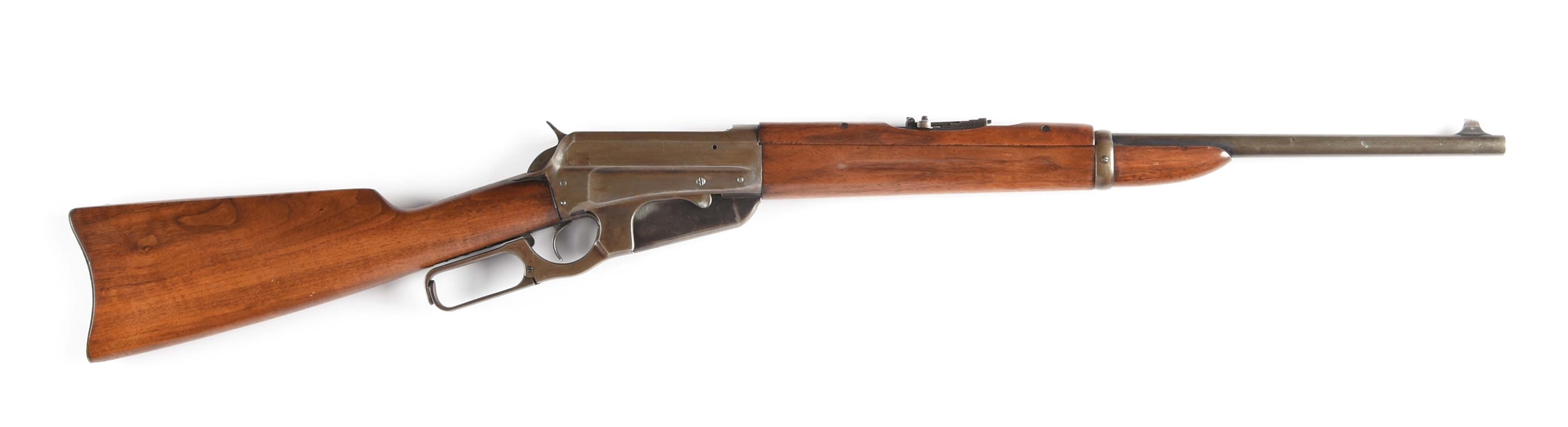 (C) WINCHESTER MODEL 1895 LEVER ACTION CARBINE IN .303 BRITISH (1928).