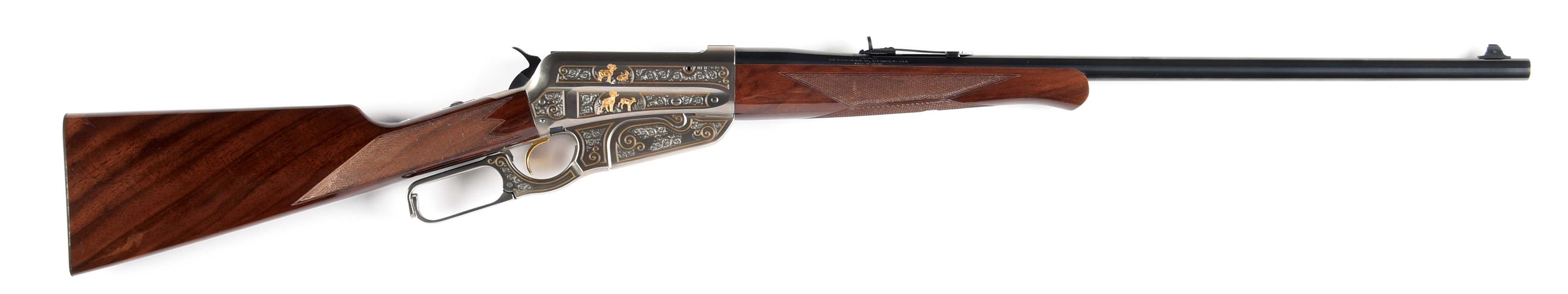 (M) MIB WINCHESTER HIGH GRADE MODEL 1895 LEVER ACTION RIFLE.
