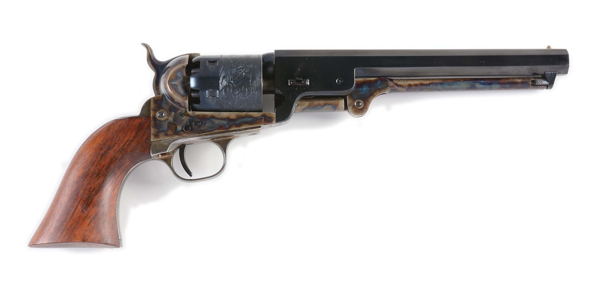 (A) U.S. PATENT FIRE ARMS COLT 1851 NAVY PERCUSSION REVOLVER.