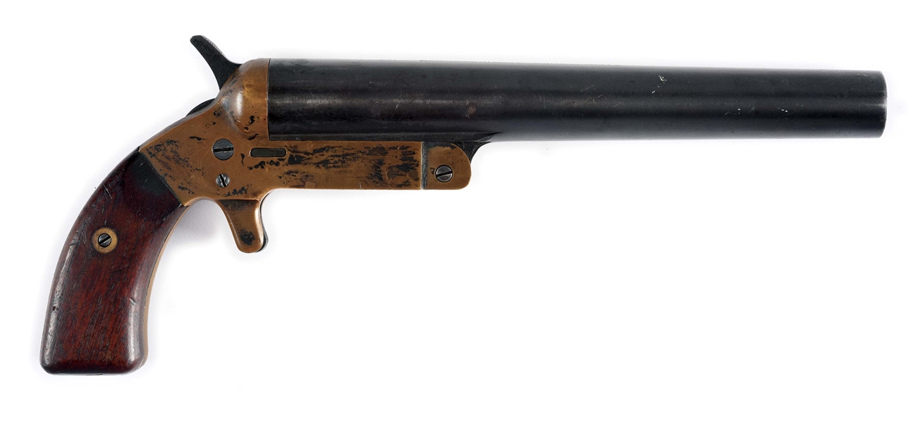 (A) REMINGTON "VERY PISTOL" MK III FLARE GUN.