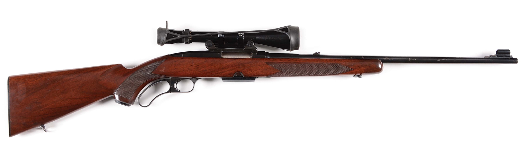 (C) WINCHESTER MODEL 88 LEVER ACTION RIFLE (1958).