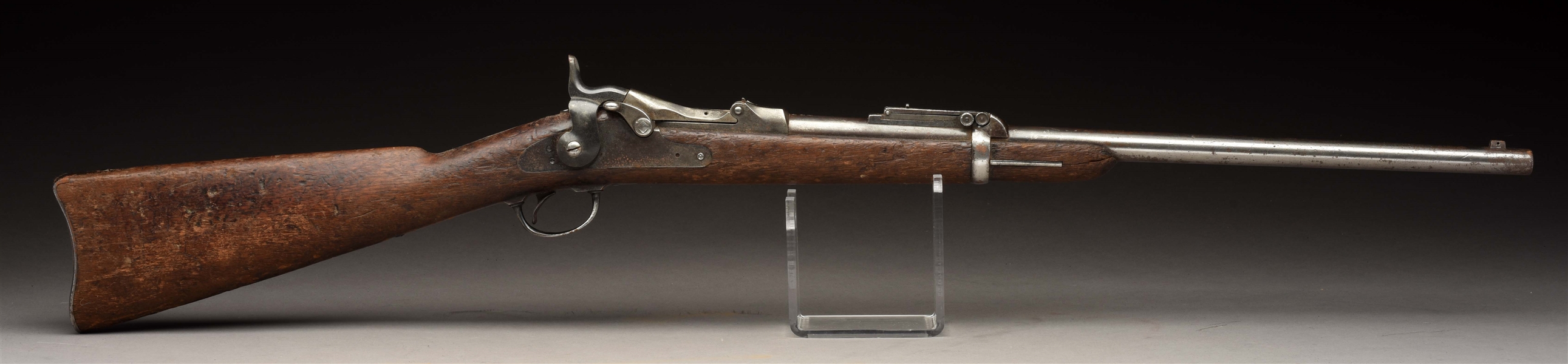 U.S. MODEL 1884 TRAPDOOR CARBINE "FOX" MARKED MOVIE PROP GUN ATTRIBUTED TO AUDIE MURPHY.