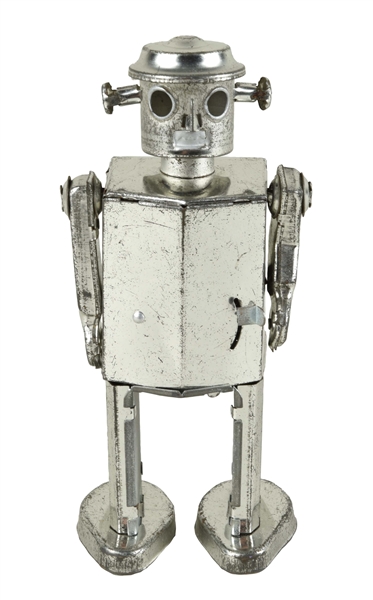 OCCUPIED JAPAN TIN WIND UP ROBOT.