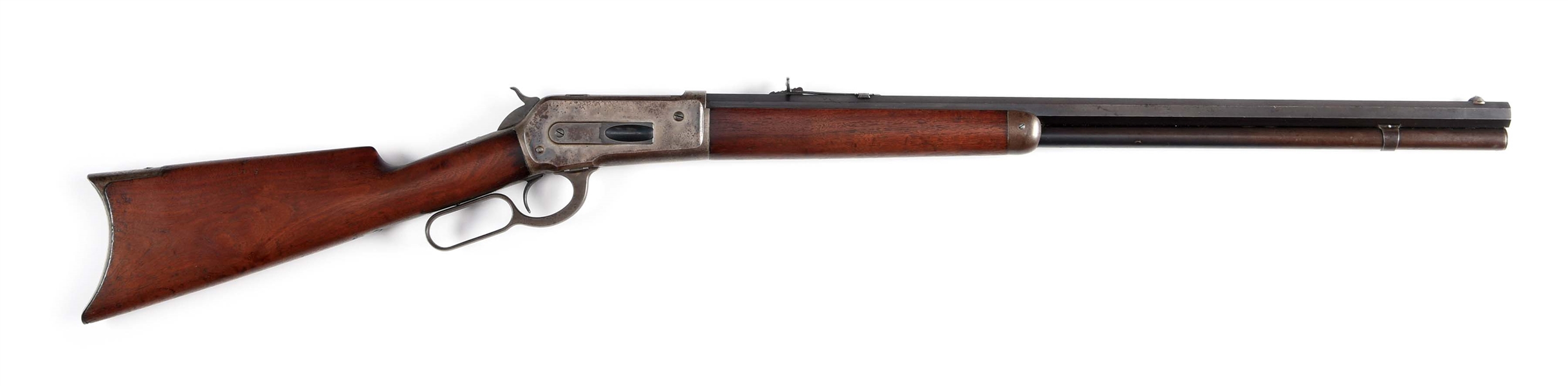 (A) WINCHESTER MODEL 1886 .45-70 LEVER ACTION RIFLE (1891).