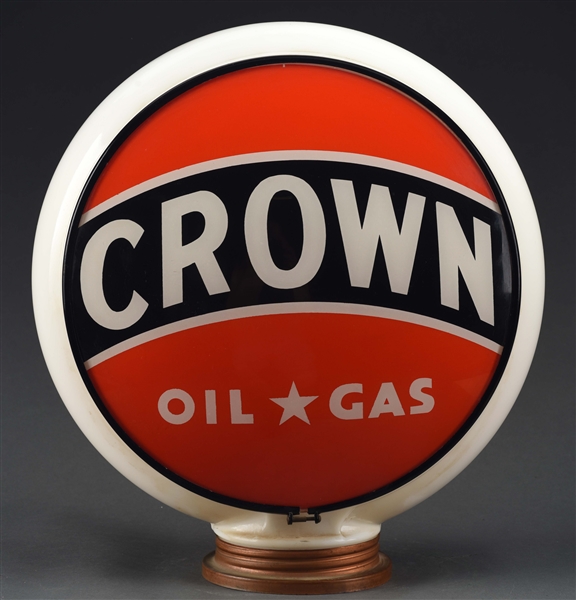CROWN OIL & GAS COMPLETE 13-1/2" GLOBE ON SCREW BASE GILL BODY.