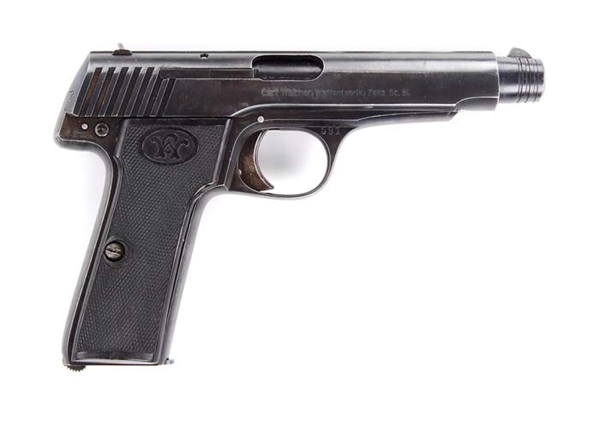 *WALTHER MODEL 6 9MM SN 591                                                                                                                                                                             
