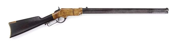 HENRY RIFLE MARTIALLY MARKED .44RF SN 3390                                                                                                                                                              