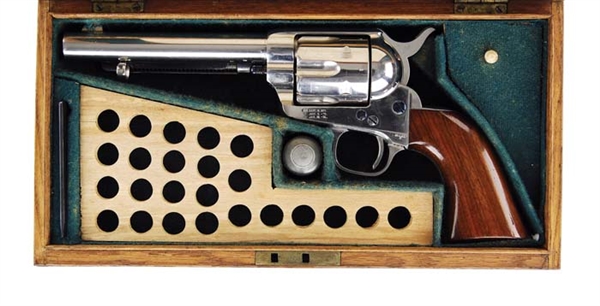 CASED COLT SAA CAL 45 BOXER SN 37277                                                                                                                                                                    