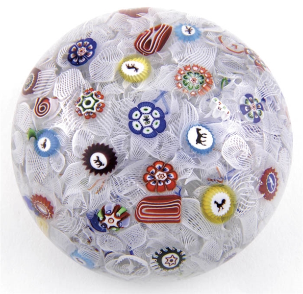 BACCARAT SCATTER PAPERWEIGHT                                                                                                                                                                            