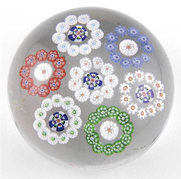 BACCARAT RONDELE PAPERWEIGHT                                                                                                                                                                            
