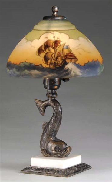 PAIRPOINT NAUTICAL LAMP                                                                                                                                                                                 