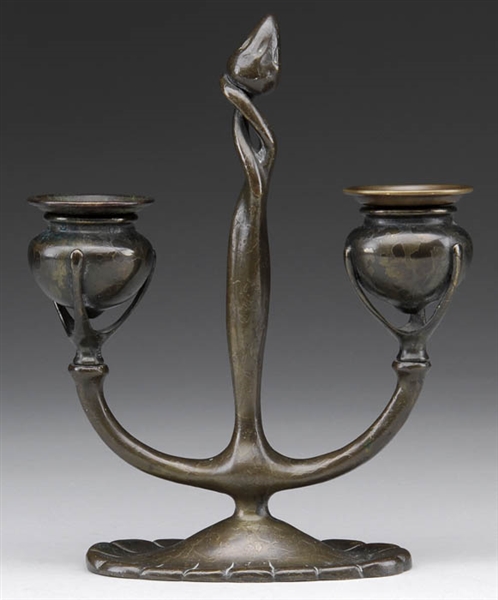 TIFFANY DOUBLE CANDLESTICK                                                                                                                                                                              