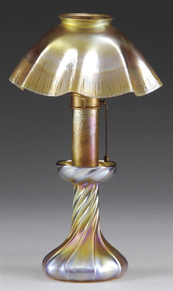 TIFFANY ELEC CANDLE LAMP                                                                                                                                                                                
