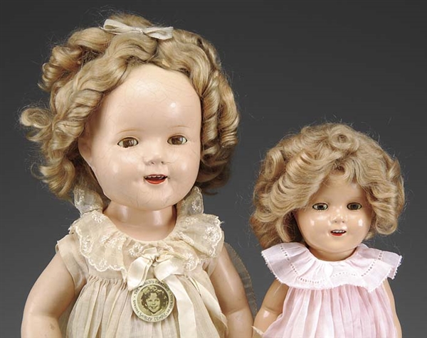 LOT OF 2 SHIRLEY TEMPLE DOLLS                                                                                                                                                                           
