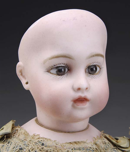 CABINET SIZE UNMARKED FRENCH DOLL                                                                                                                                                                       