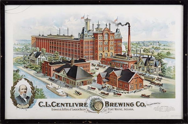 CENTELIVRE BREWERY SIGN                                                                                                                                                                                 