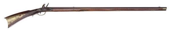 UNMARKED F/L KENTUCKY RIFLE, CAL ABOUT 42                                                                                                                                                               
