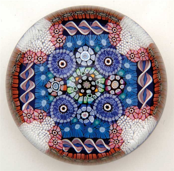 PERTHSHIRE MILLEFIORI PAPERWEIGHT                                                                                                                                                                       