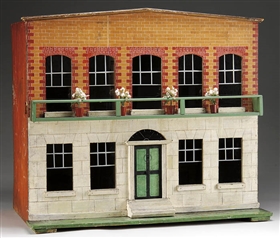 SILBER & FLEMING DOLLS HOUSE & CONTENTS                                                                                                                                                                