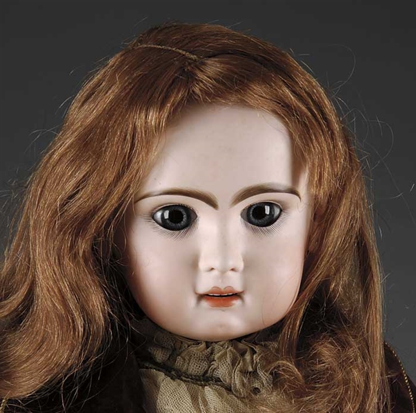 LARGE OPEN MOUTH JUMEAU DOLL                                                                                                                                                                            