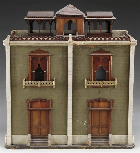 TURN OF THE CENTURY DOLL HOUSE                                                                                                                                                                          