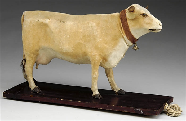 EARLY GERMANY COW PULL TOY                                                                                                                                                                              