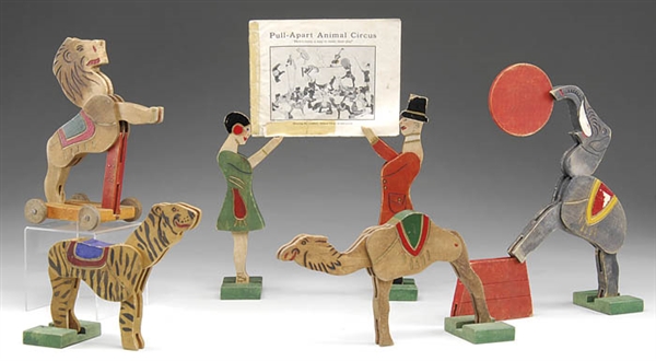 MITCHELL WOODEN CIRCUS TOYS                                                                                                                                                                             