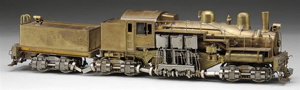 JAPANESE BRASS KIT MODEL LOCO & TENDER                                                                                                                                                                  