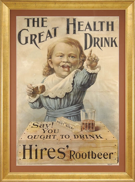 HIRES ROOT BEER "UGLY KID" POSTER                                                                                                                                                                       