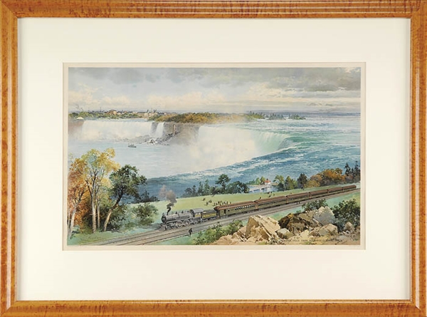 MICHIGAN CENTRAL RAILROAD NIAGARA FALLS LITHO                                                                                                                                                           