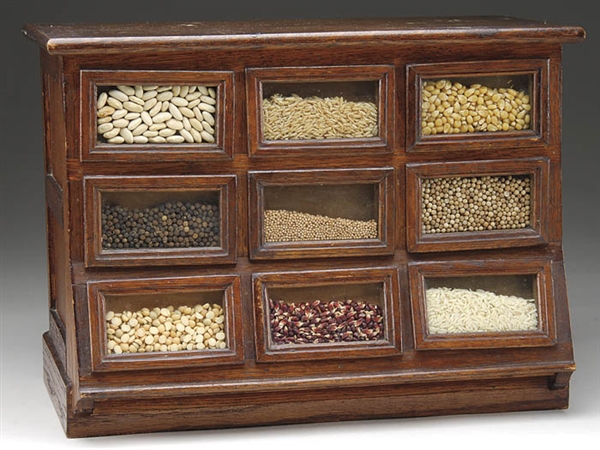 COUNTRY STORE SEED COUNTER SALESMAN SAMPLE                                                                                                                                                              