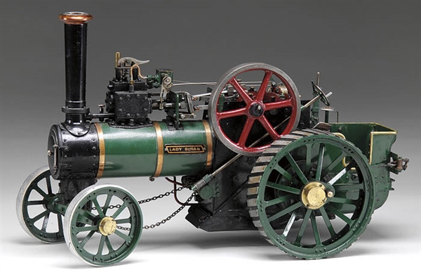 MODEL OF LIVE-STEAM TRACTION ENGINE                                                                                                                                                                     