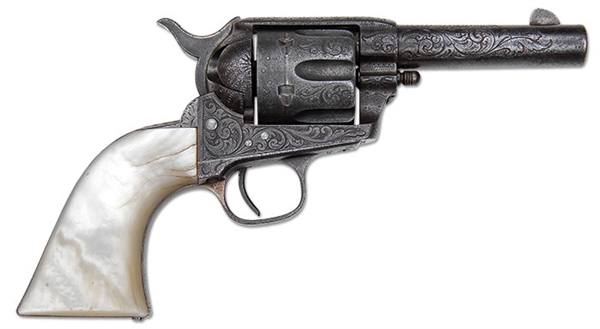 COLT SAA SHERIFF ENGR .45LC SN 117011                                                                                                                                                                   