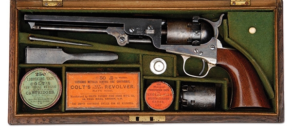 CASED COLT 51 NAVY THUER CONVERSION, SN 206636                                                                                                                                                          