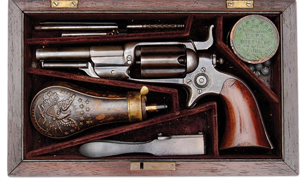 COLT 1855 ROOT INSCR COL JM RIGHTER SN 7409                                                                                                                                                             