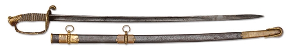 PRES 1850 STAFF OFF AMES SWORD TO PAUL J. REVERE                                                                                                                                                        